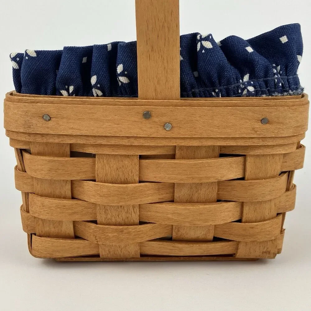 Longaberger Horizon Of Hope Basket Set 1995 | /w Liner Home Decor VTG (17124)